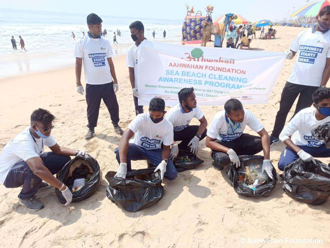 Beach Cleaning — Aahwahan Foundation